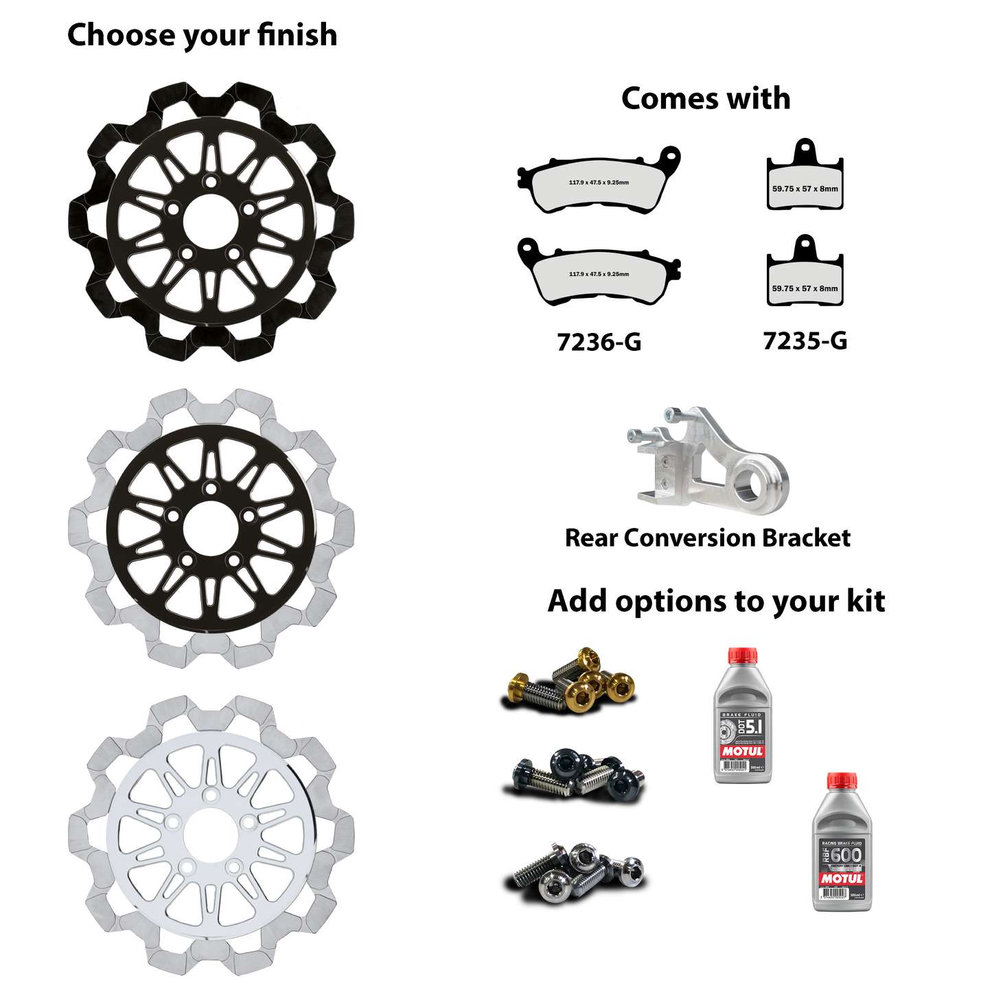2014-2020 Sportster Front and Rear brake upgrade