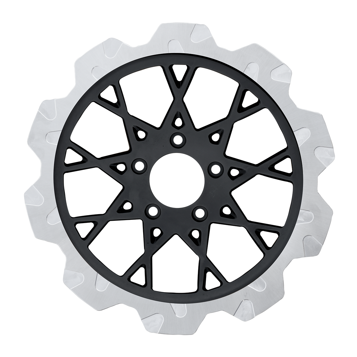 Oversized 13" Crown Cut Front Rotors