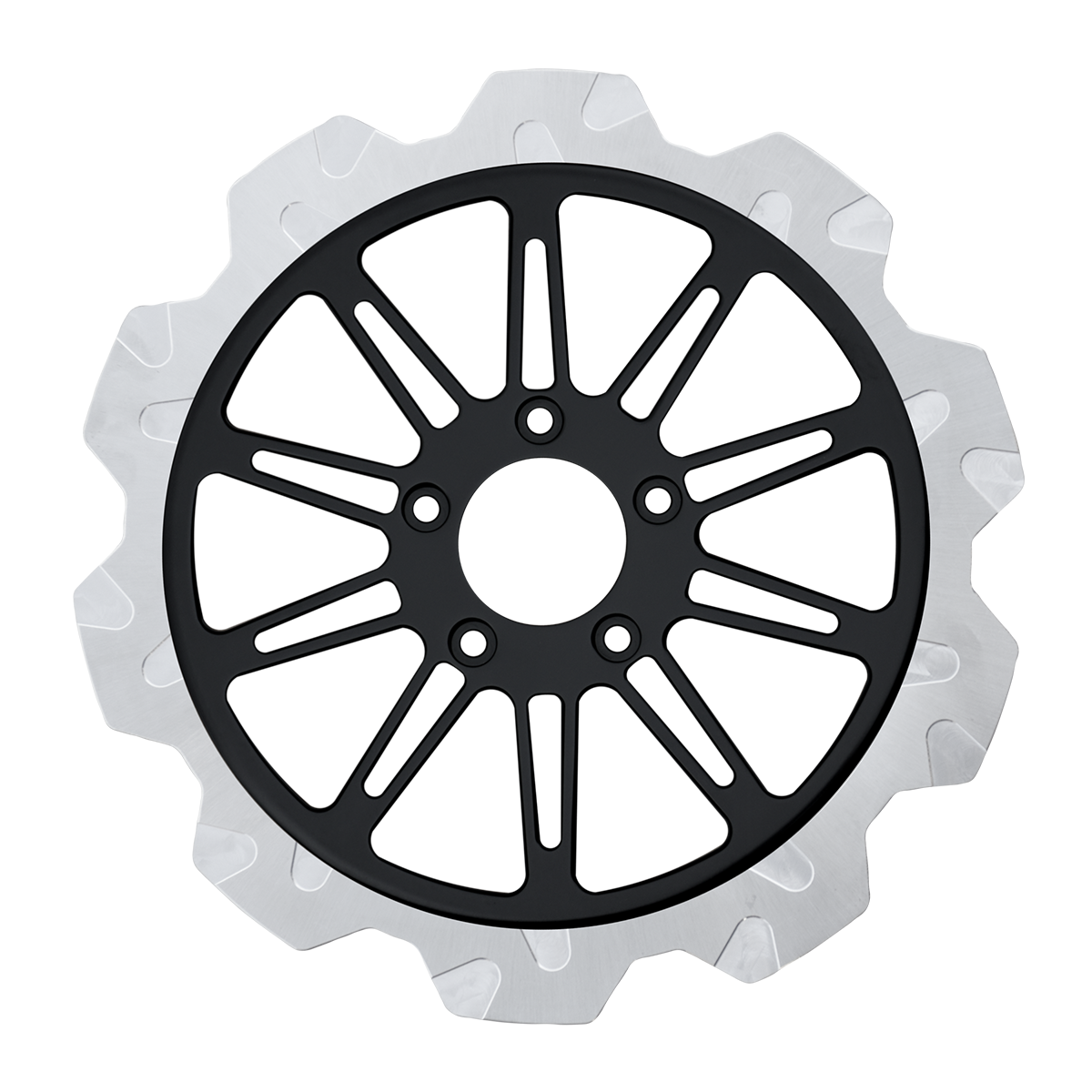 Oversized 13" Crown Cut Front Rotors