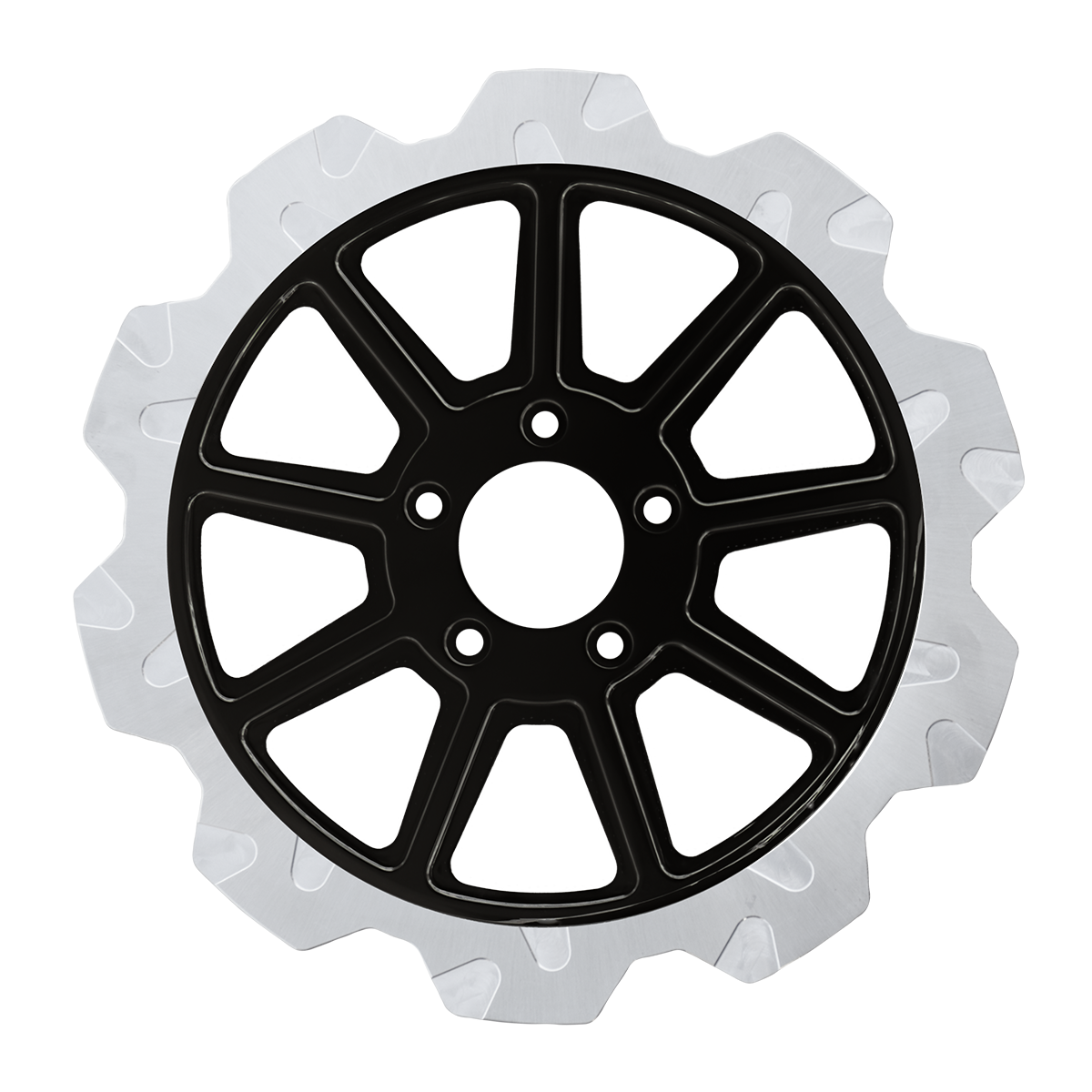 Oversized 13" Crown Cut Front Rotors