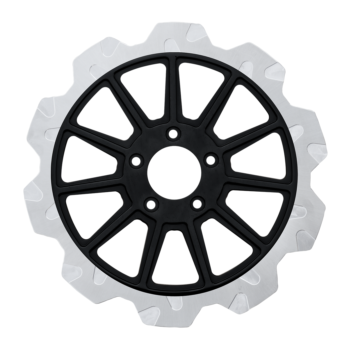 Oversized 13" Crown Cut Front Rotors