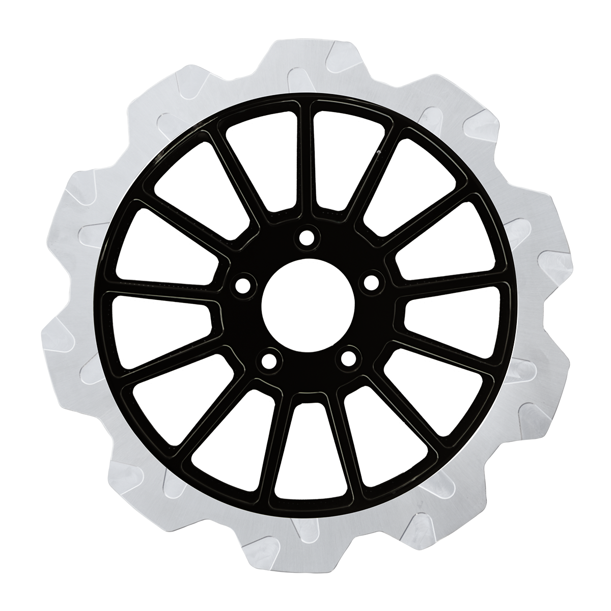 Oversized 13" Crown Cut Front Rotors