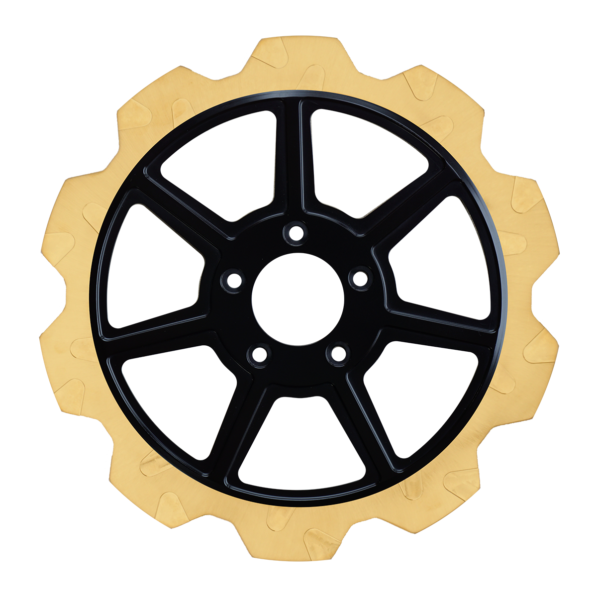 Oversized 13" Crown Cut Front Rotors