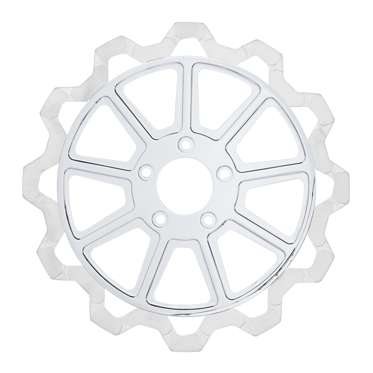 Oversized 13" Bow-Tie Front Rotors