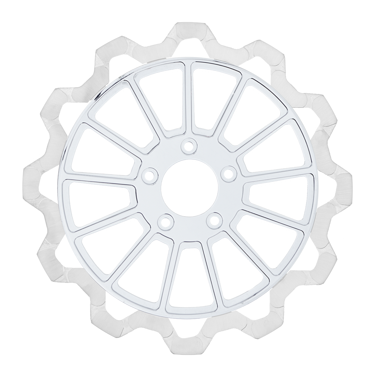 Oversized 13" Bow-Tie Front Rotors