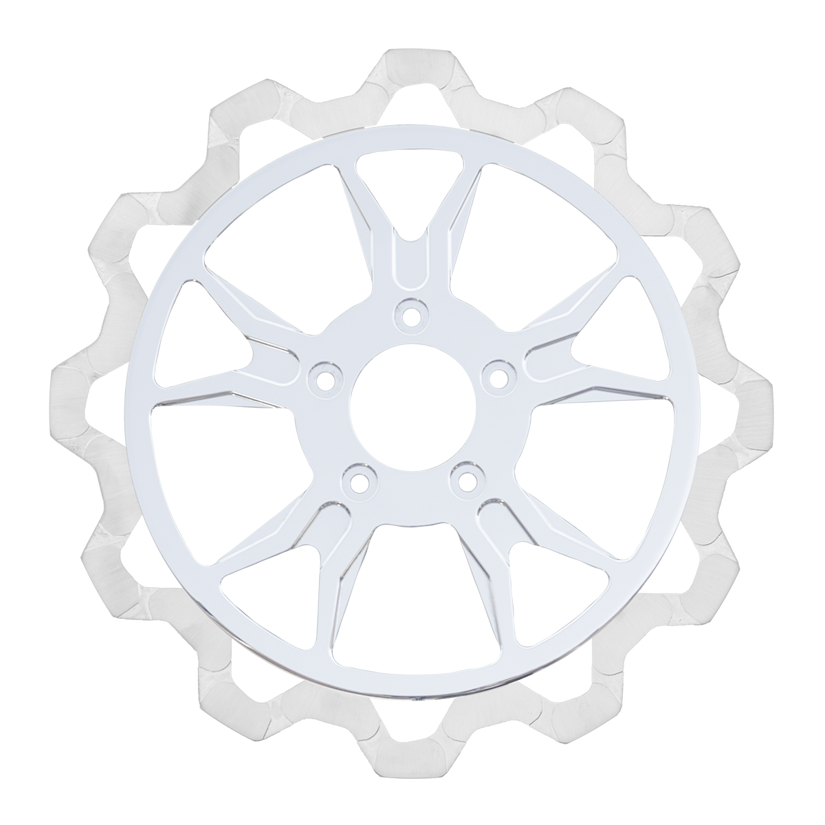 Oversized 13" Bow-Tie Front Rotors