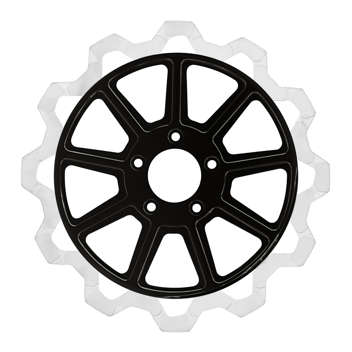 Oversized 13" Bow-Tie Front Rotors