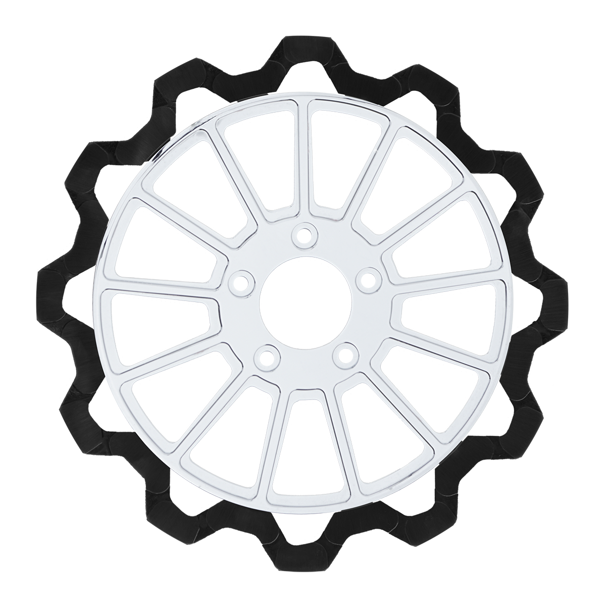Oversized 13" Bow-Tie Front Rotors