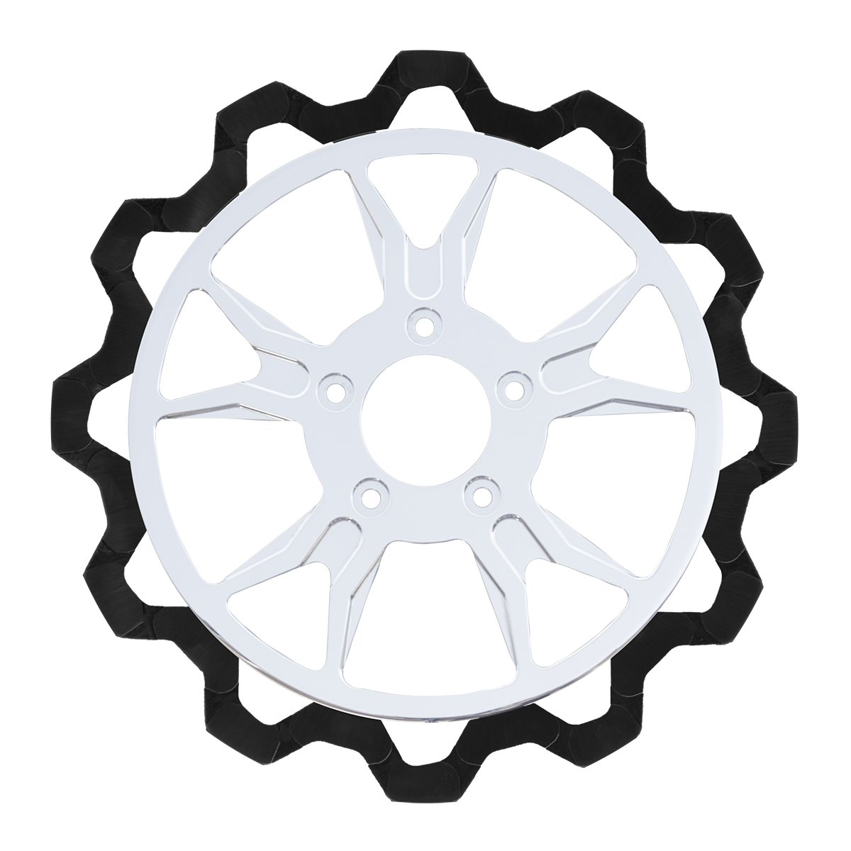 Oversized 13" Bow-Tie Front Rotors