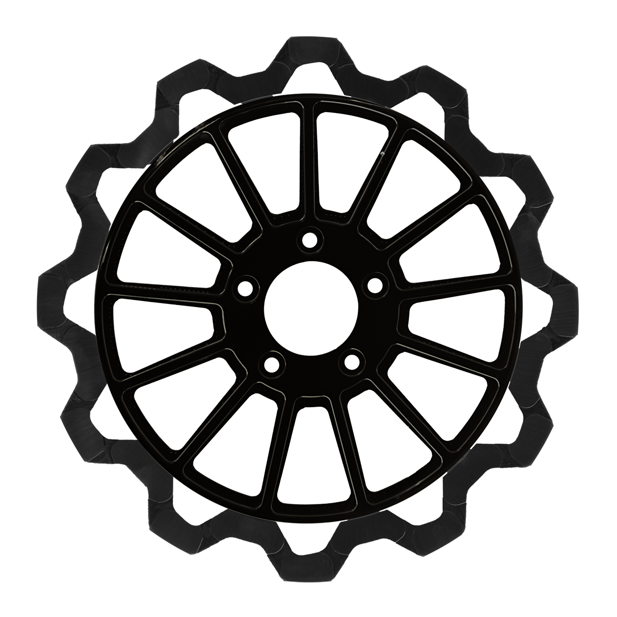 Oversized 13" Bow-Tie Front Rotors