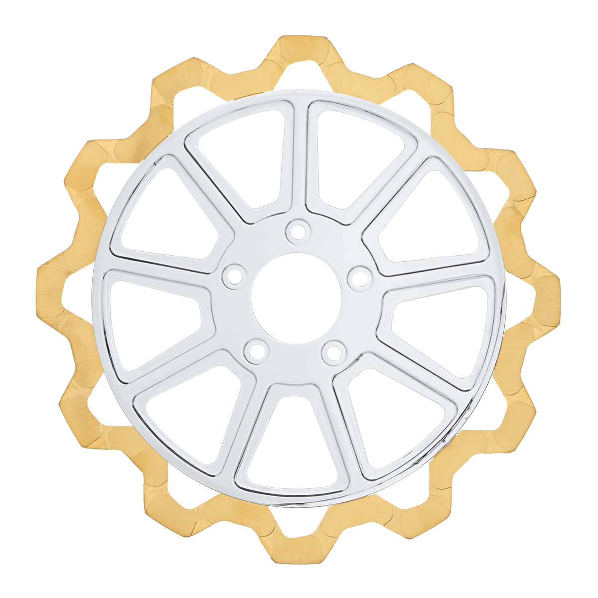 Oversized 13" Bow-Tie Front Rotors