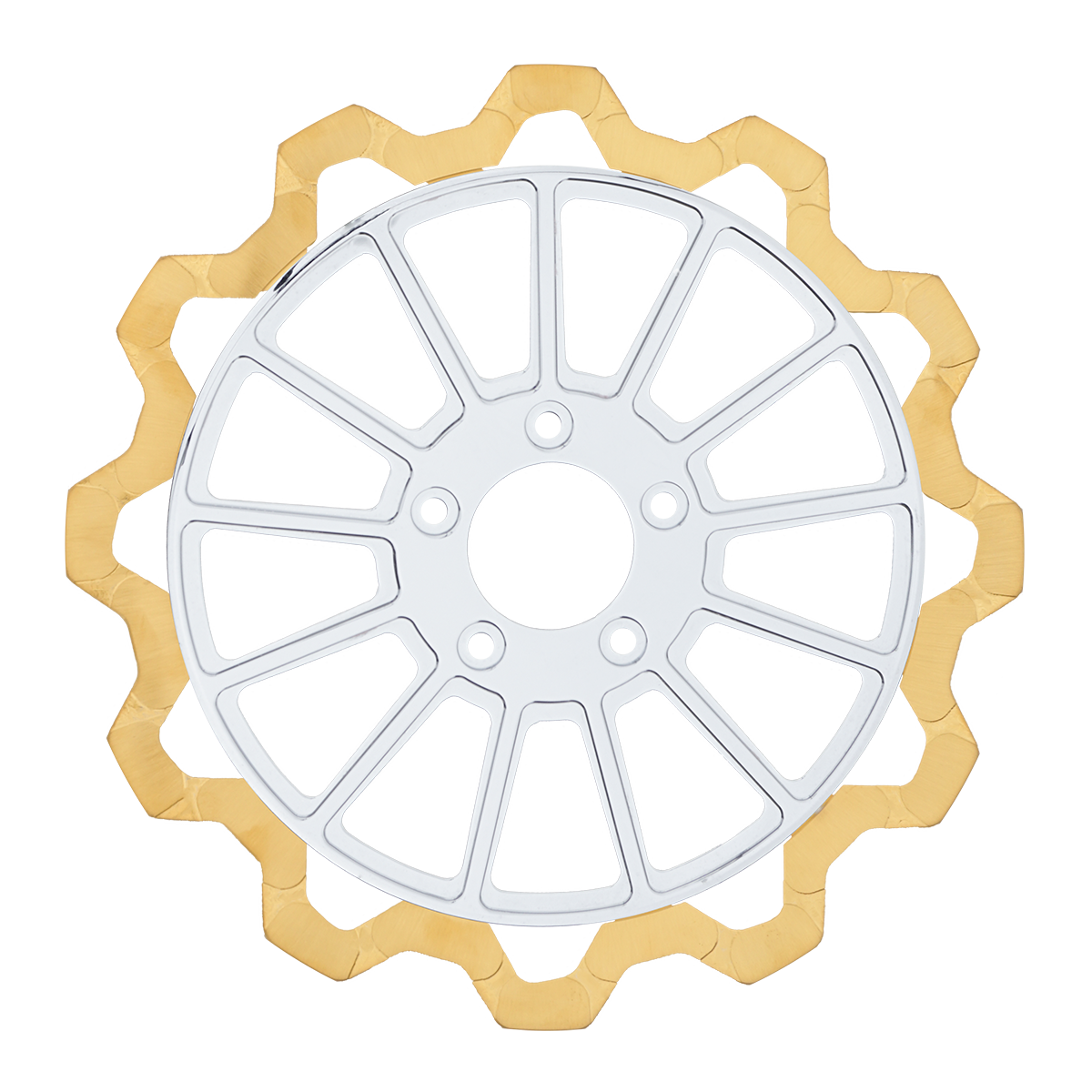 Oversized 13" Bow-Tie Front Rotors