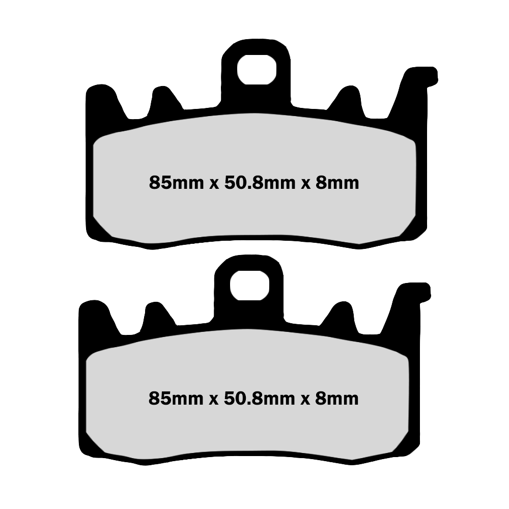 8102 Brembo Brake Pan America/Indian Challenger, FTR, and Sport Chief front (Brembo 100mm radial caliper)