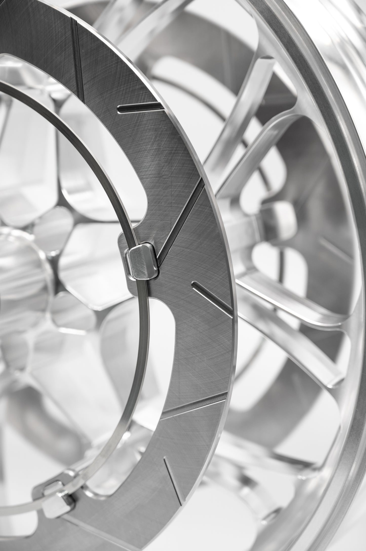 Front Rotor For Monolithic Wheels