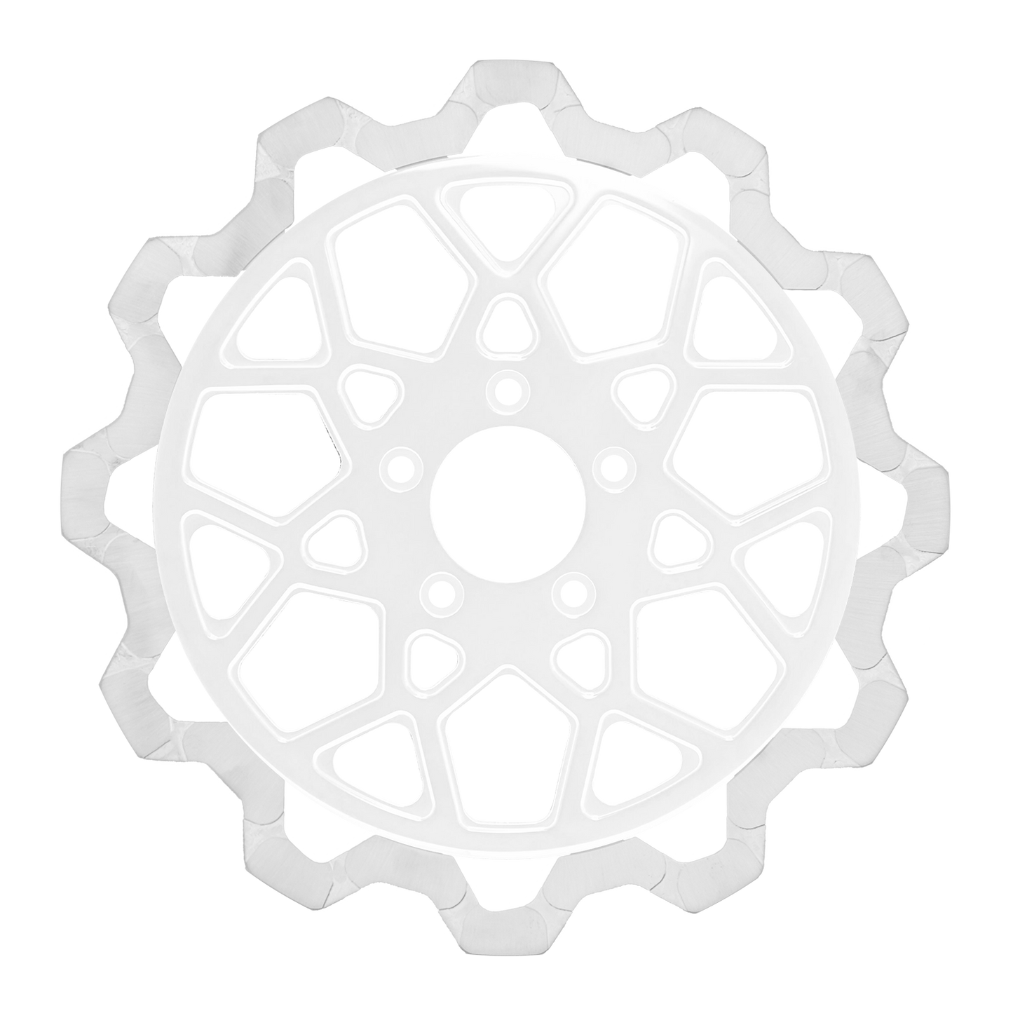 Oversized 13" Bow-Tie Front Rotors