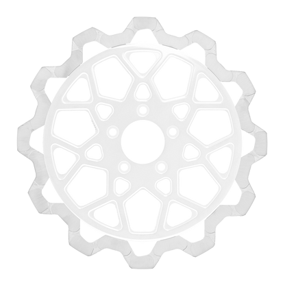 Oversized 13" Bow-Tie Front Rotors