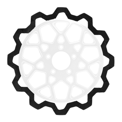 Oversized 13" Bow-Tie Front Rotors