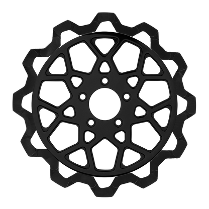 Oversized 13" Bow-Tie Front Rotors