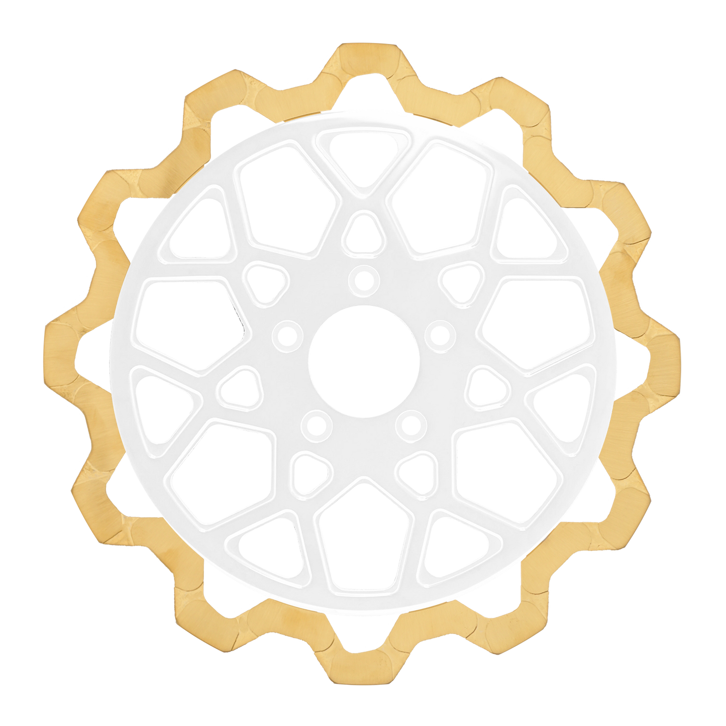 Oversized 13" Bow-Tie Front Rotors