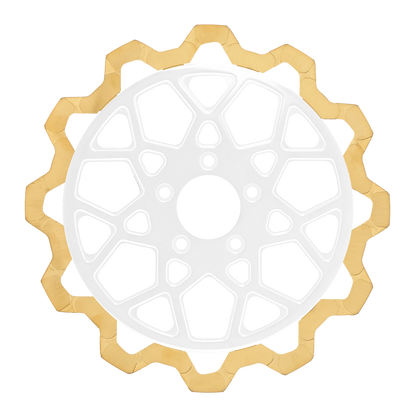 Oversized 13" Bow-Tie Front Rotors