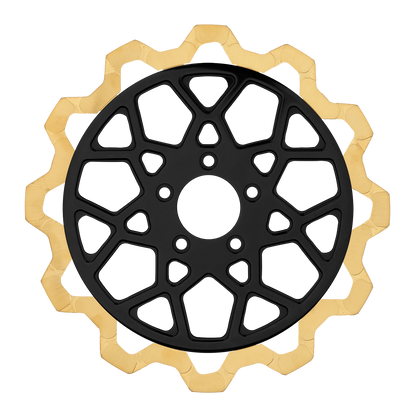 Oversized 13" Bow-Tie Front Rotors
