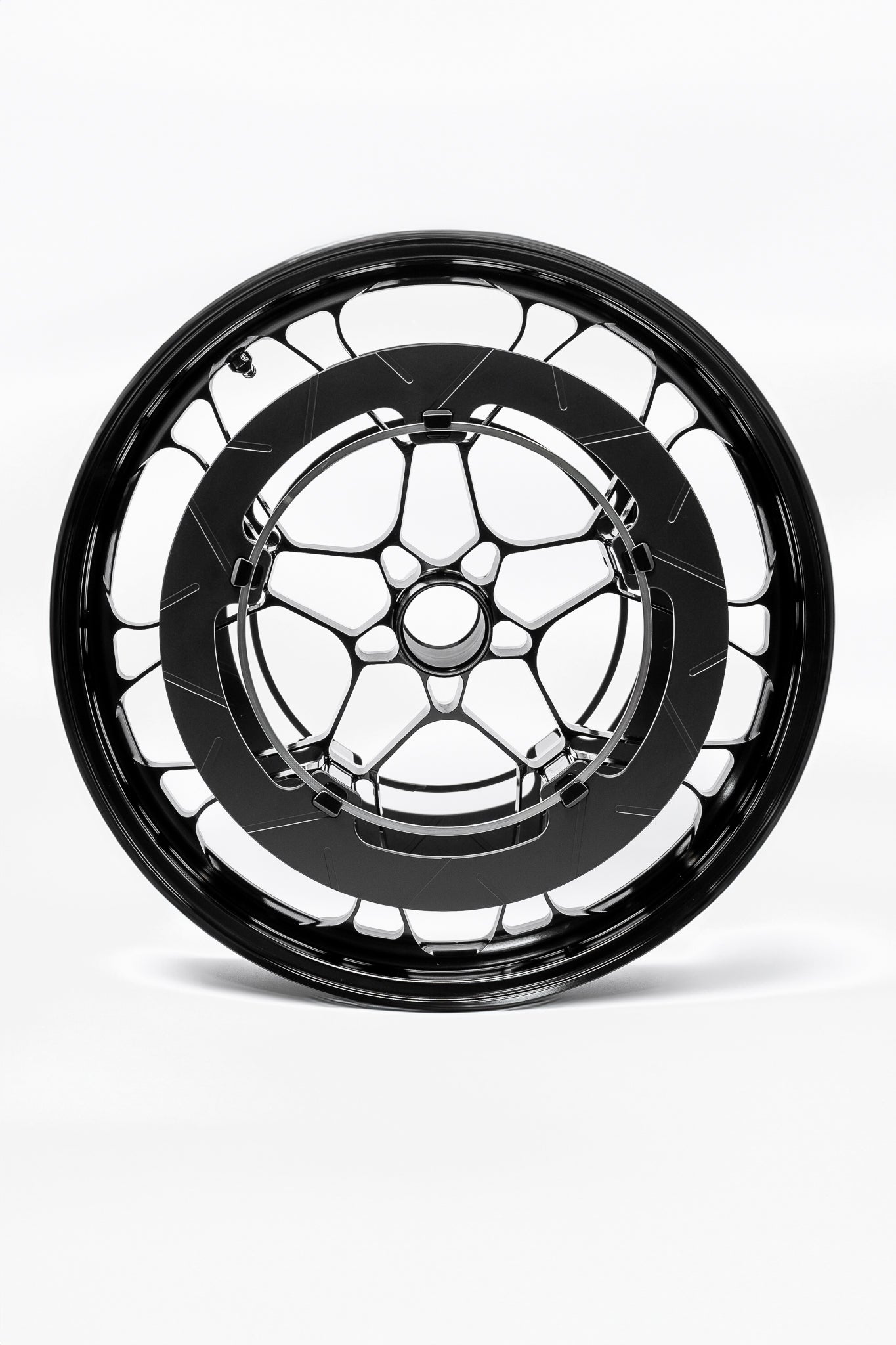 Front Rotor For Monolithic Wheels