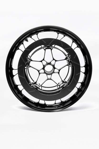 Front Rotor For Monolithic Wheels