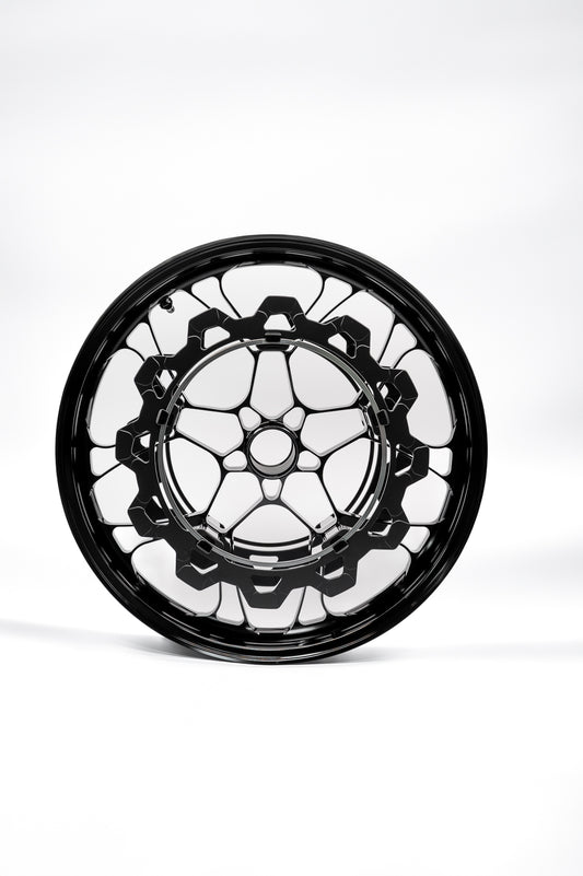 Front Rotor For Monolithic Wheels