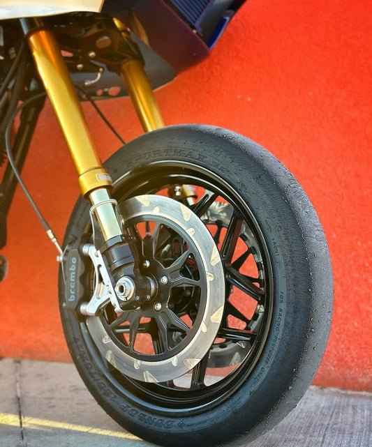 Oversized 13" Smooth Cut Front Rotors
